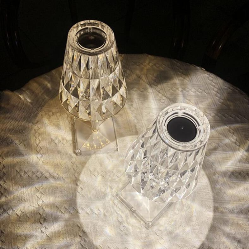 Elegant Crystal Table Lamp 6