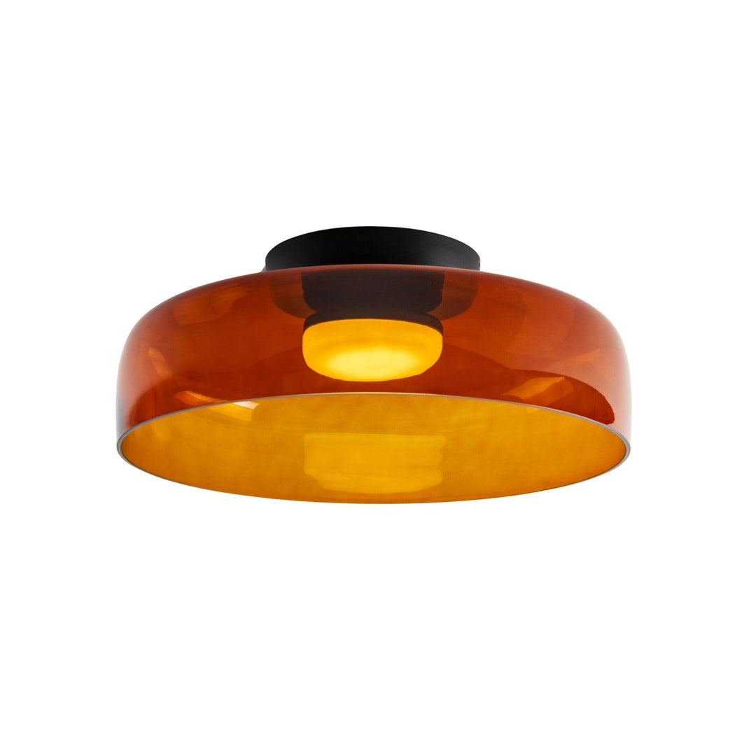 Elegant Glass Flush Mount Ceiling Light 10