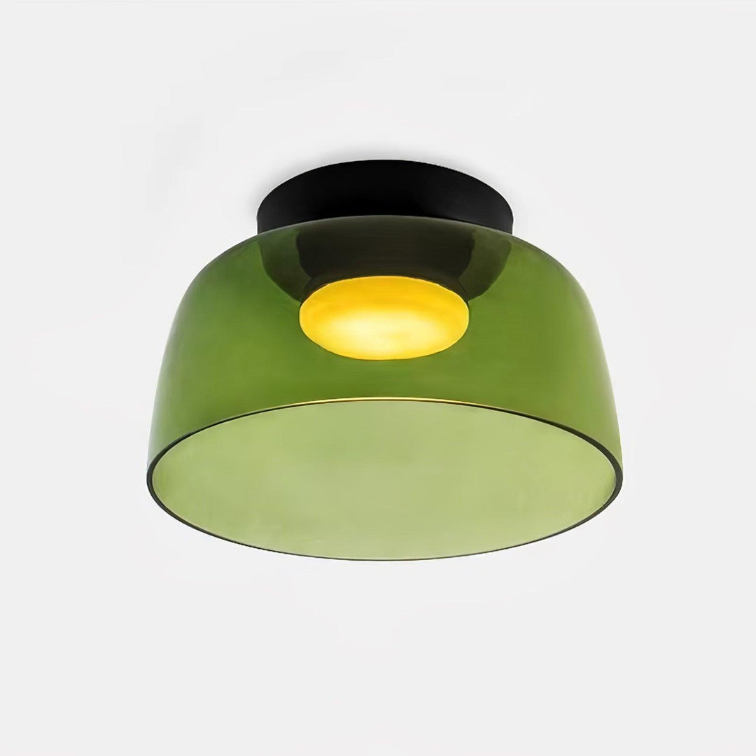 Elegant Glass Flush Mount Ceiling Light 14