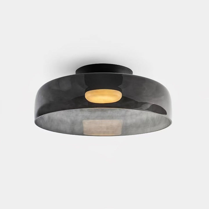 Elegant Glass Flush Mount Ceiling Light 16