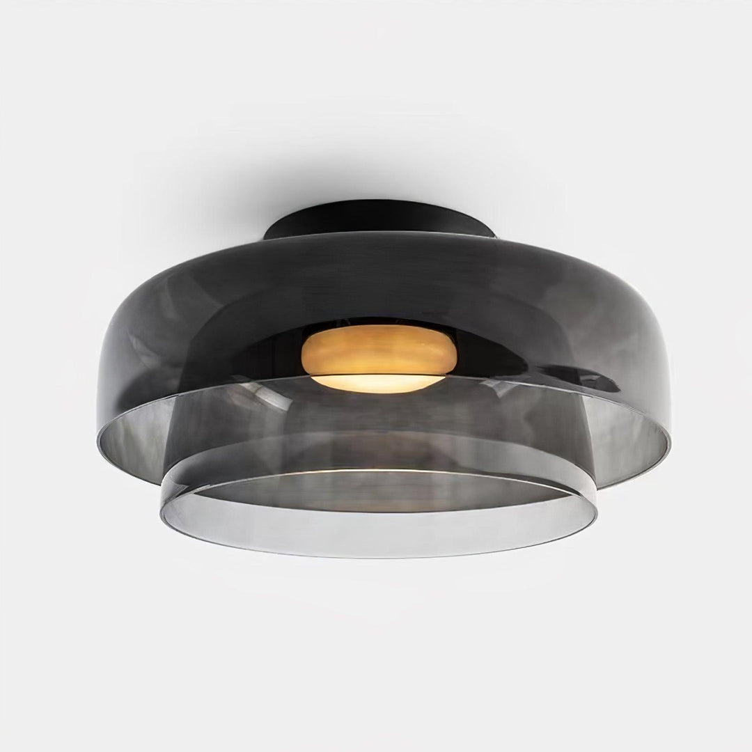 Elegant Glass Flush Mount Ceiling Light 17