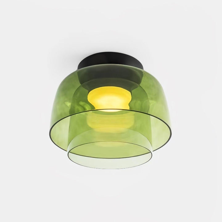 Elegant Glass Flush Mount Ceiling Light 22