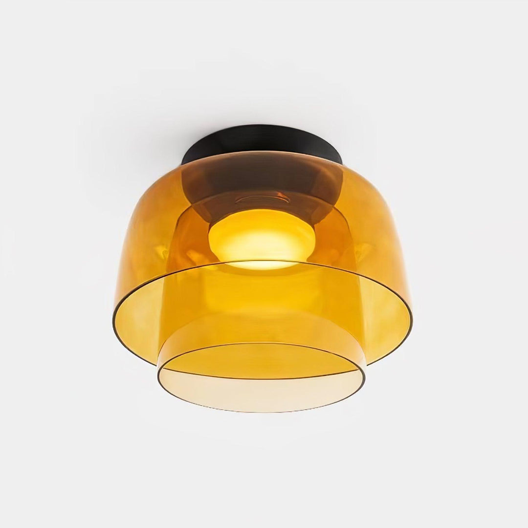 Elegant Glass Flush Mount Ceiling Light 23