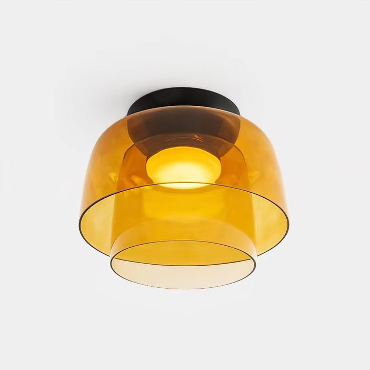 Elegant Glass Flush Mount Ceiling Light 23