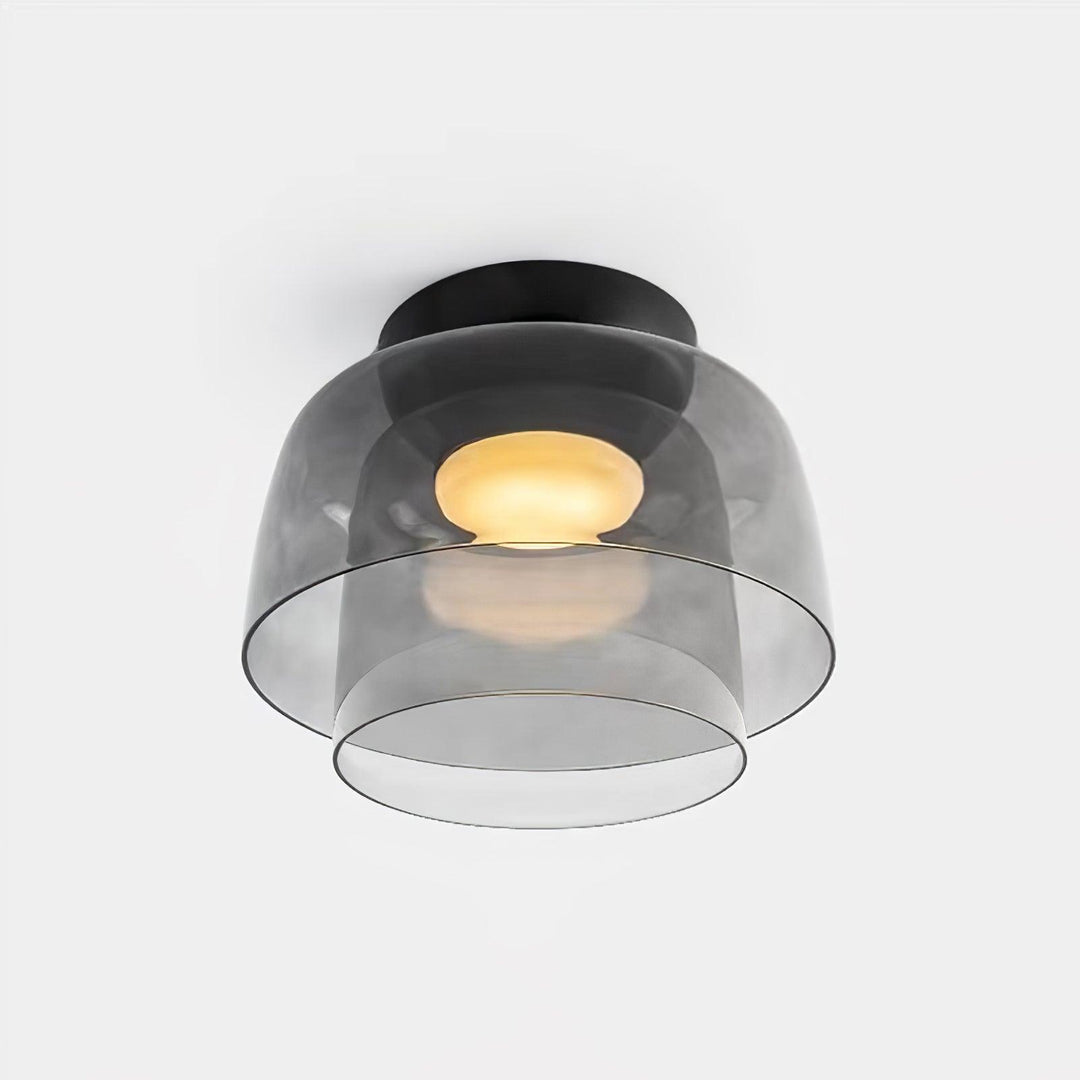Elegant Glass Flush Mount Ceiling Light 29