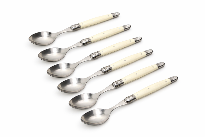 Elegant Ivory Silverware Set 12