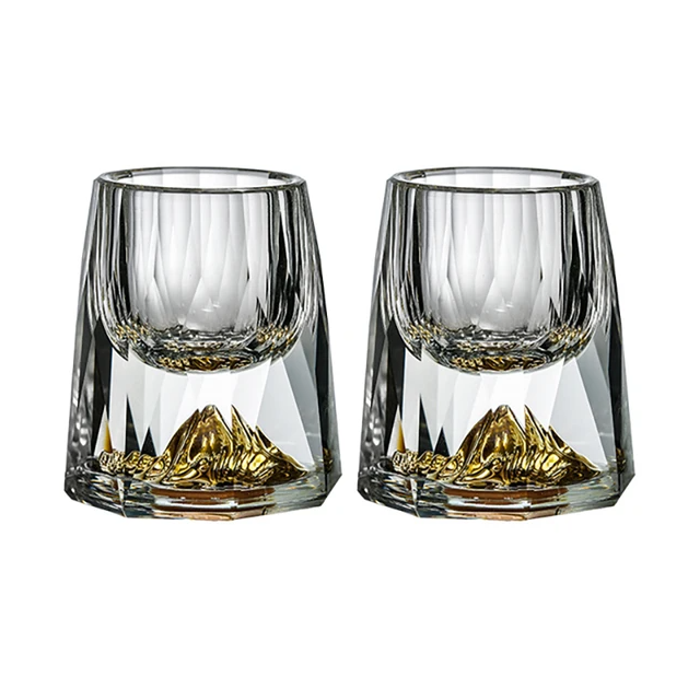 Elegant Lead-Free Crystal Drinking Glass 0