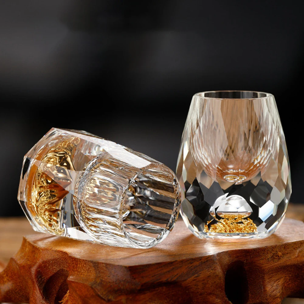 Elegant Lead-Free Crystal Drinking Glass 1