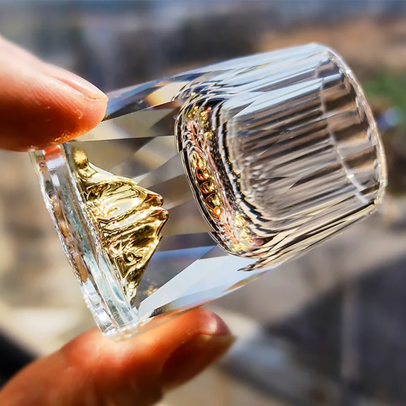 Elegant Lead-Free Crystal Drinking Glass 6