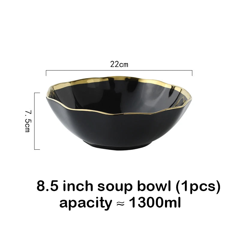 Elegant Porcelain Dinnerware Set 13