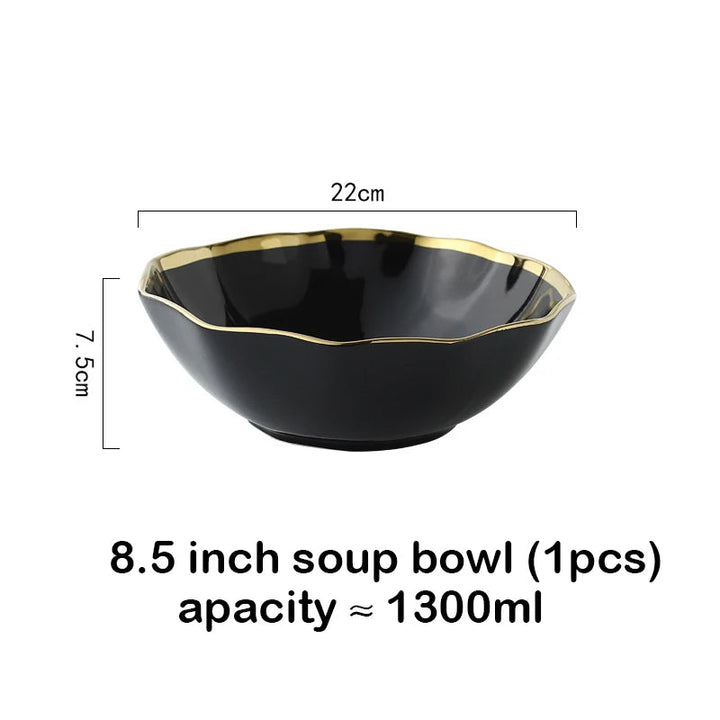 Elegant Porcelain Dinnerware Set 13