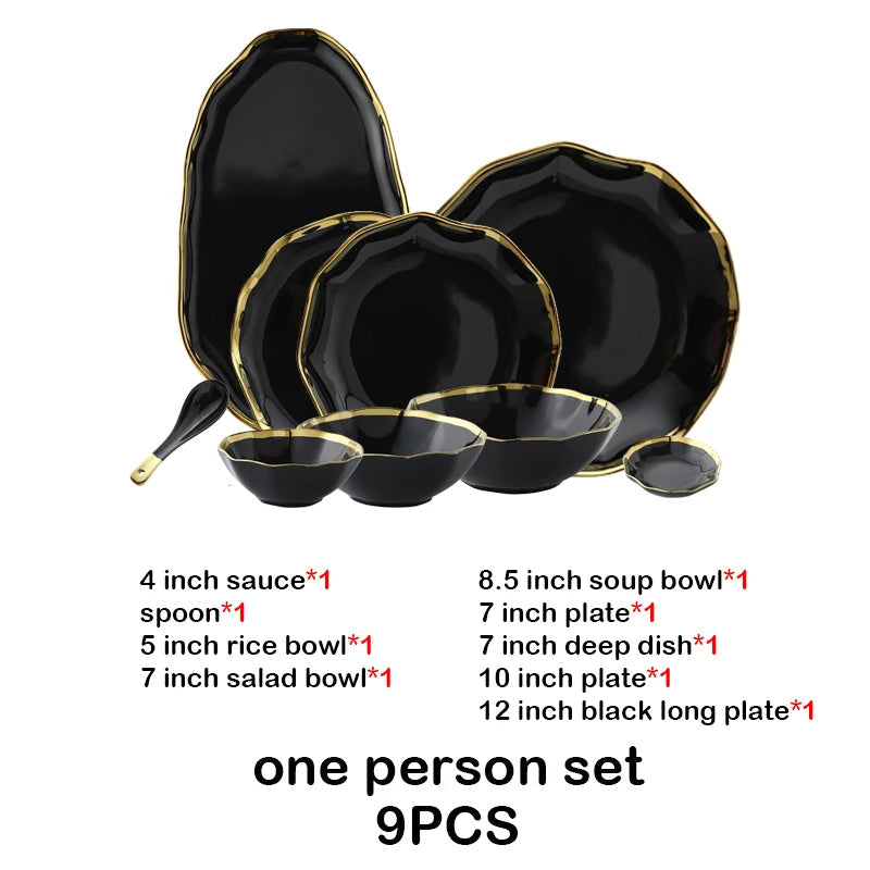 Elegant Porcelain Dinnerware Set 4