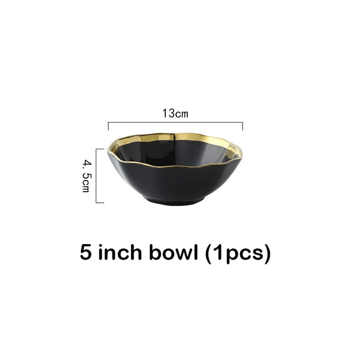 Elegant Porcelain Dinnerware Set 9