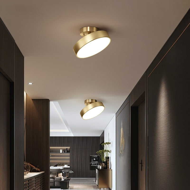 Elegant Rotating LED Ceiling Light 4