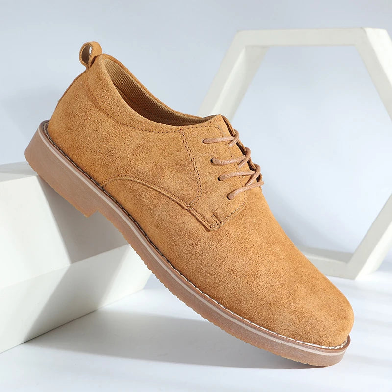 Elegant Suede Oxford Shoes 0