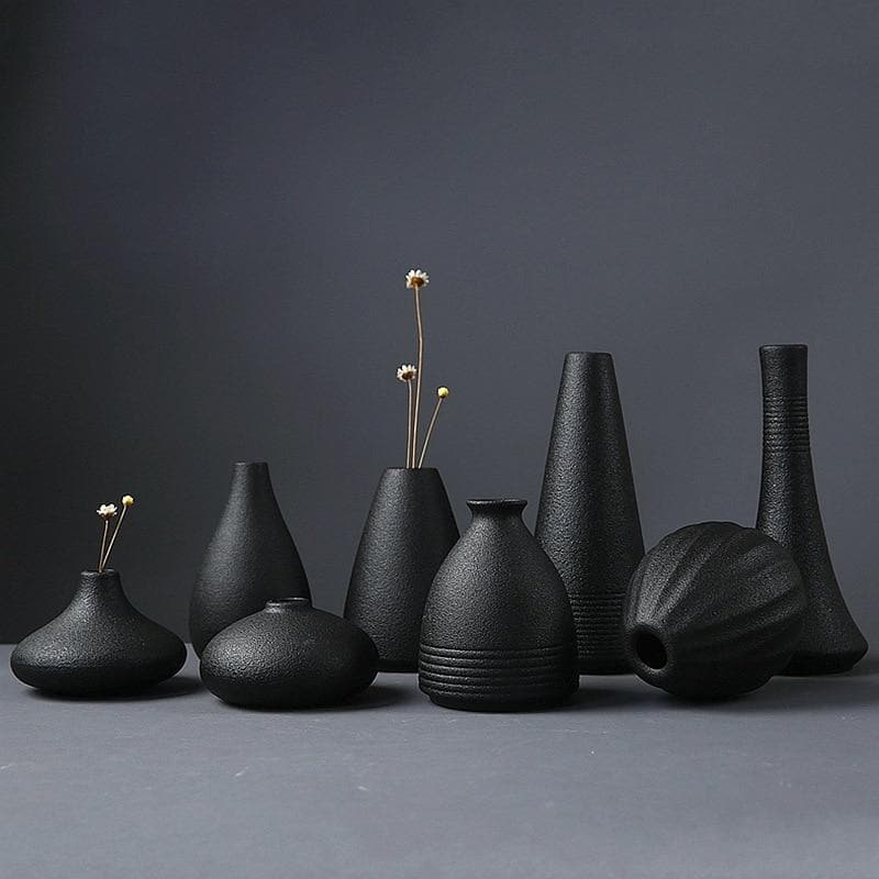 Elegant Textured Ceramic Vase 1