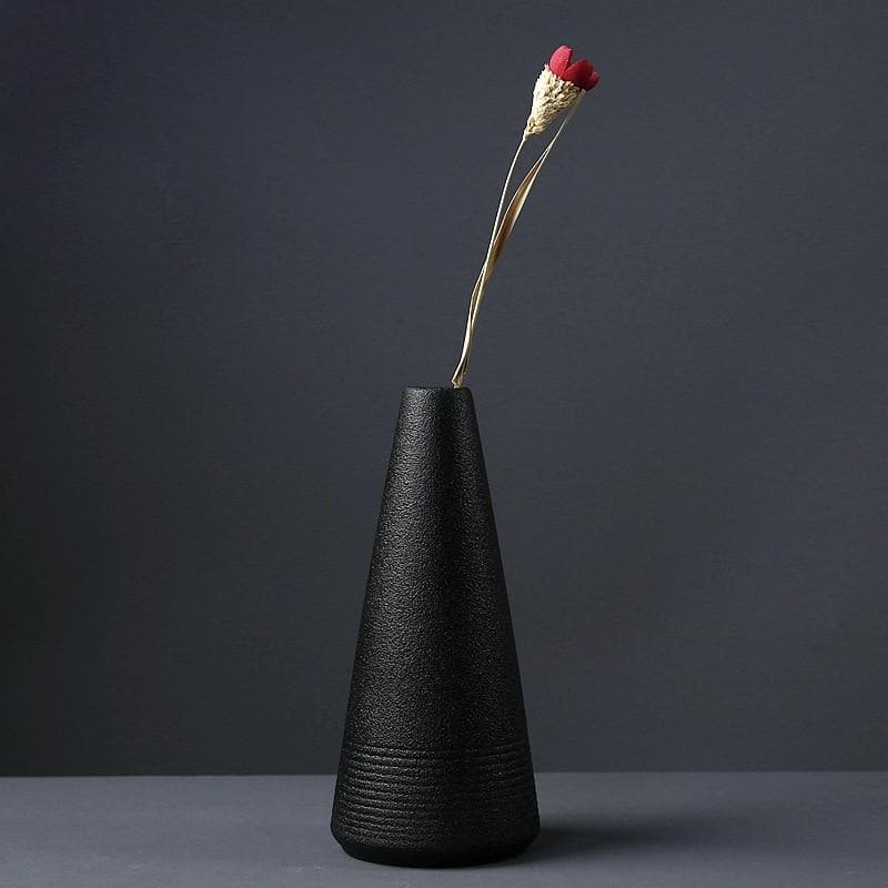 Elegant Textured Ceramic Vase 3