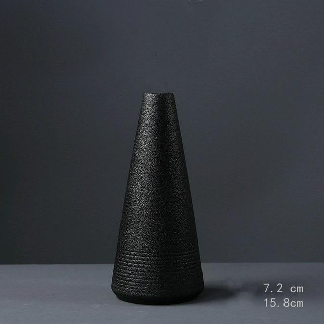 Elegant Textured Ceramic Vase 9