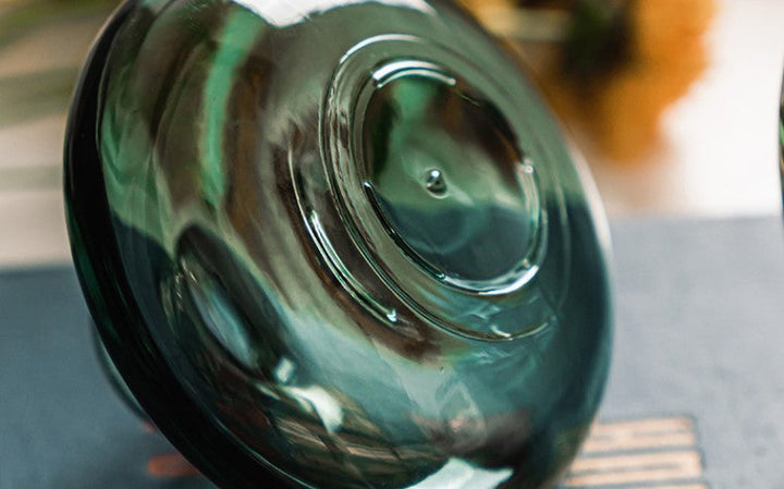 Elegant Tinted Glass Vase Set 4
