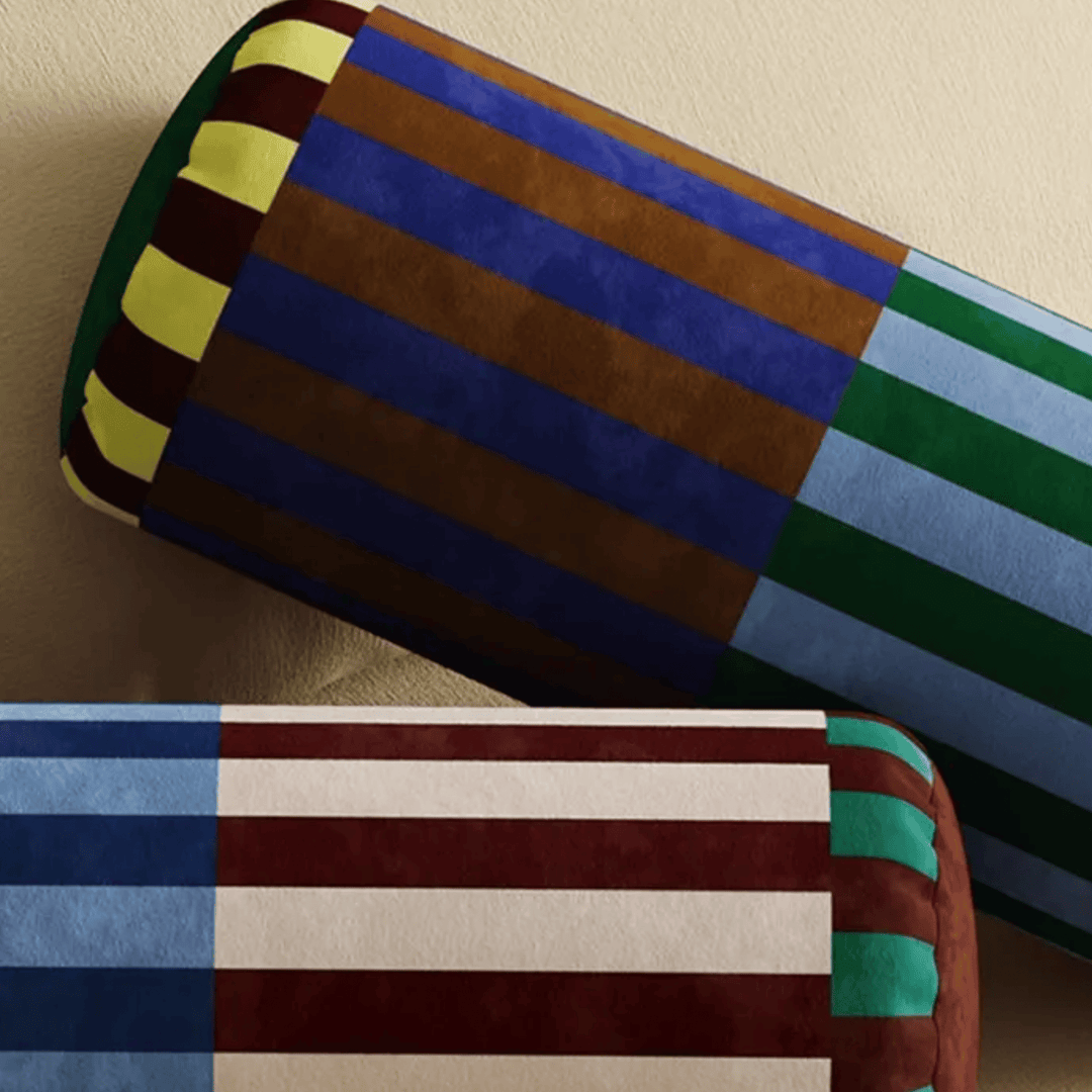 Elegant Velvet Bolster Pillow 1