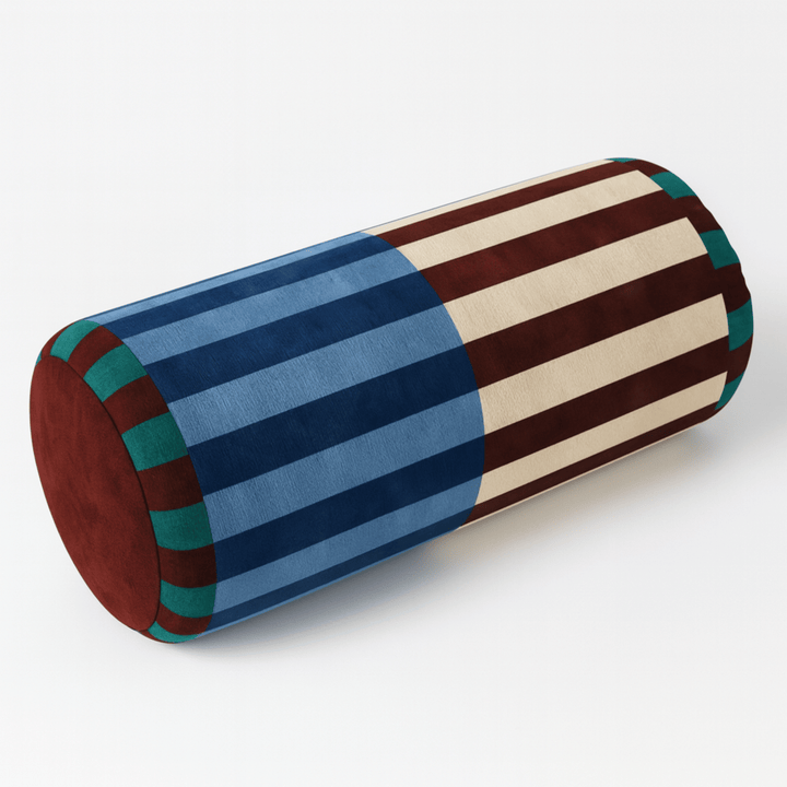 Elegant Velvet Bolster Pillow 4