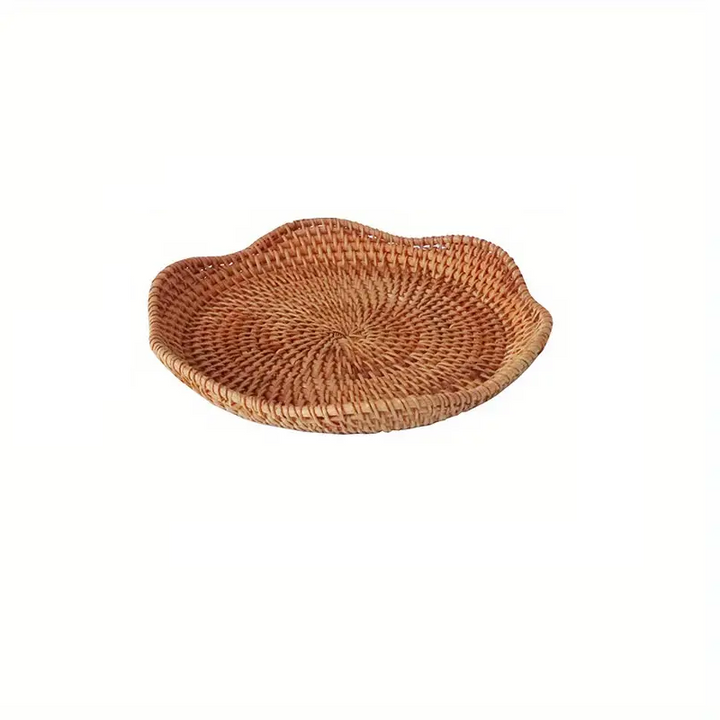 Elegant Wicker Storage Basket 0