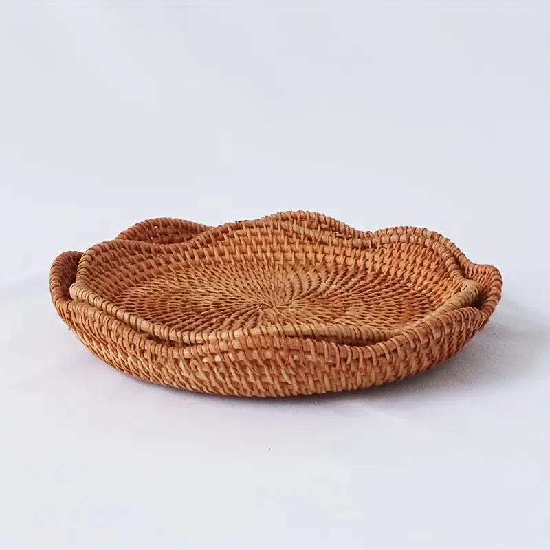 Elegant Wicker Storage Basket 7