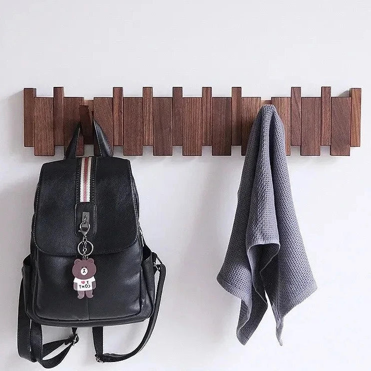 Elegant Wooden Wall Mounted Key Holder 1