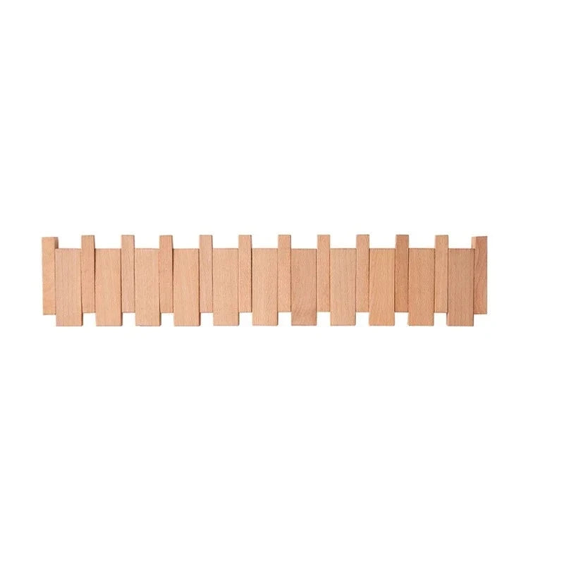 Elegant Wooden Wall Mounted Key Holder 16