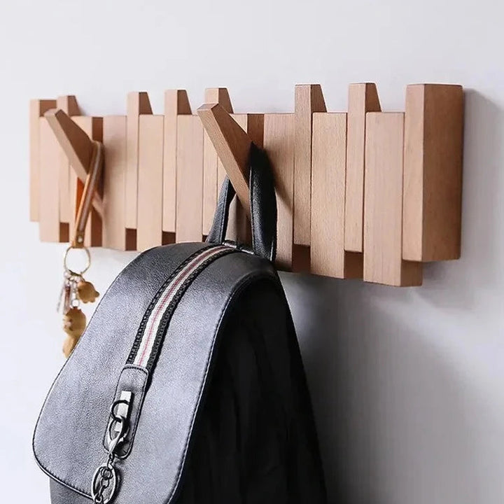 Elegant Wooden Wall Mounted Key Holder 2