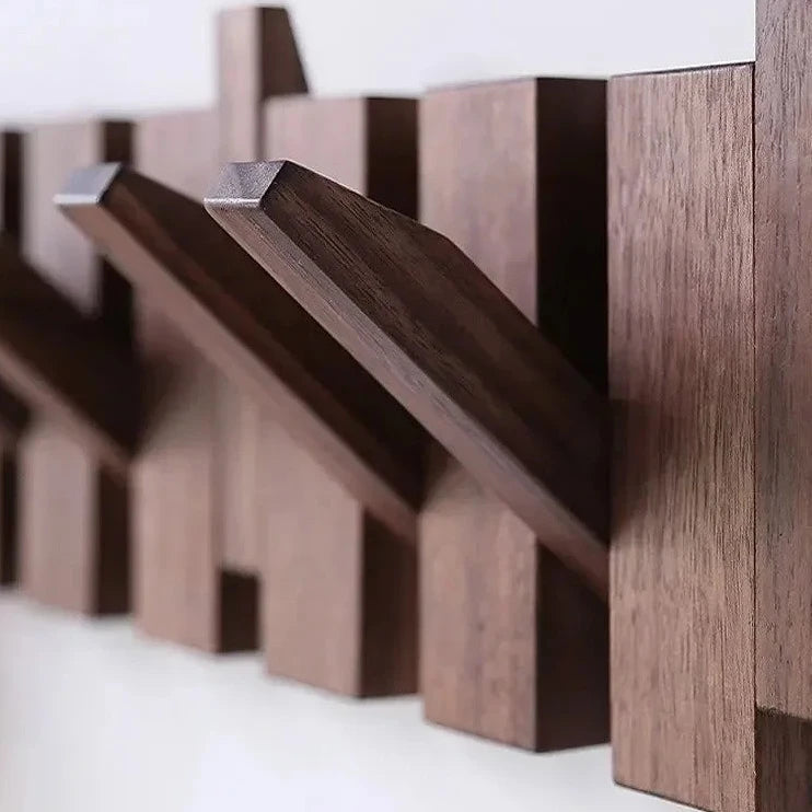 Elegant Wooden Wall Mounted Key Holder 4