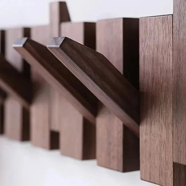 Elegant Wooden Wall Mounted Key Holder 4