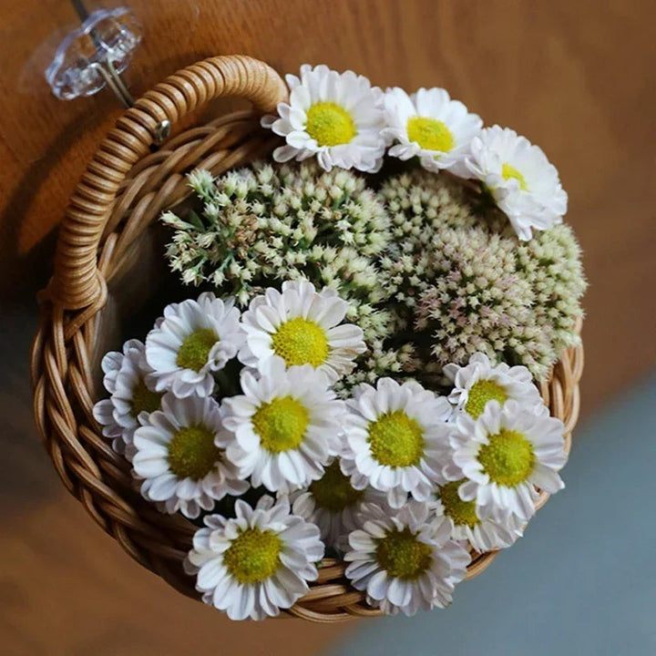 Elegant Woven Wall Basket 6