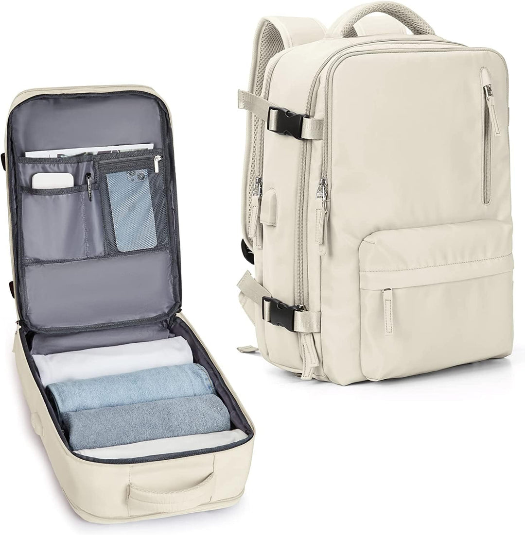 Functional Waterproof Backpack with USB Port 0