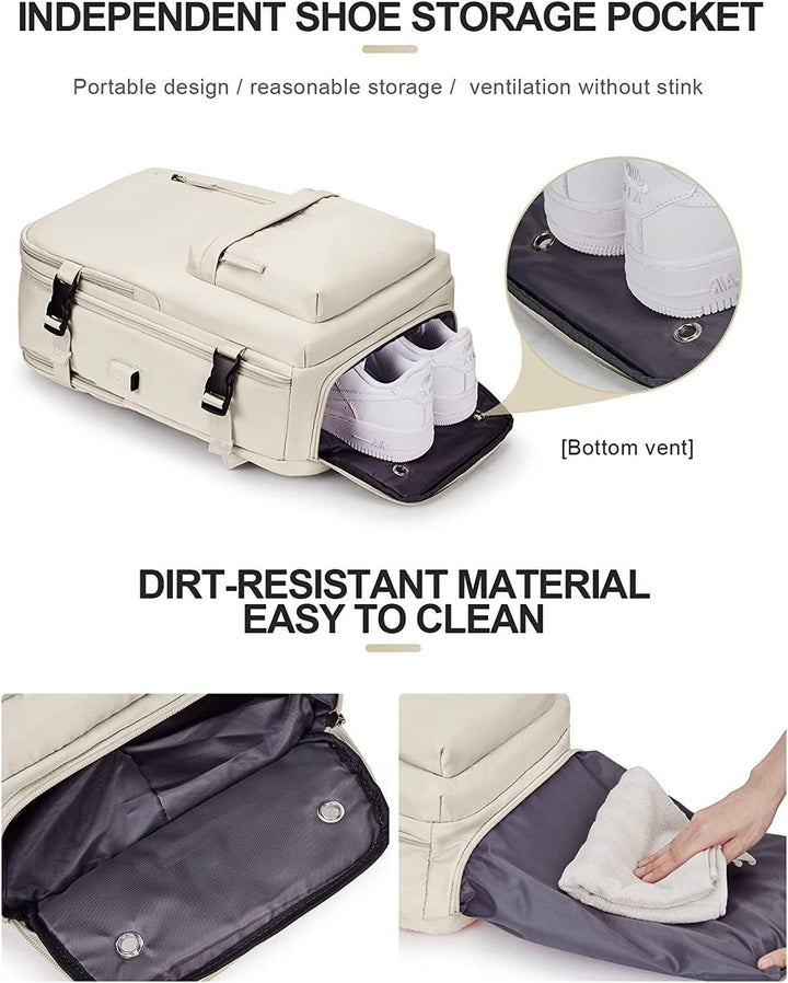 Functional Waterproof Backpack with USB Port 1