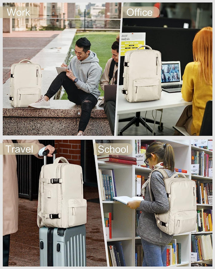 Functional Waterproof Backpack with USB Port 3