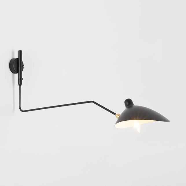 Industrial Iron Wall Sconce 0