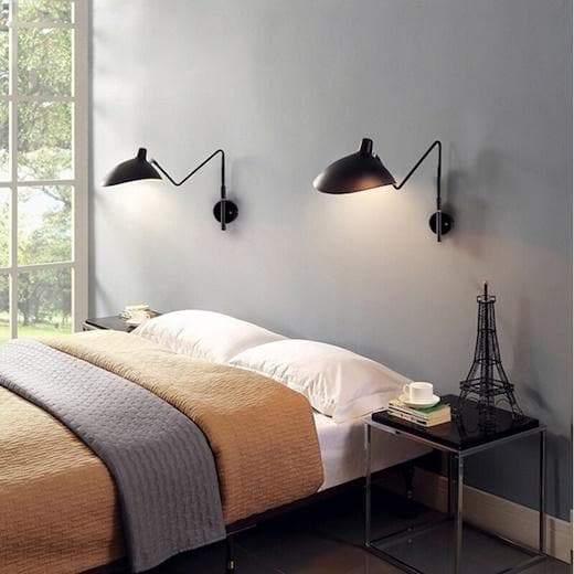 Industrial Iron Wall Sconce 2