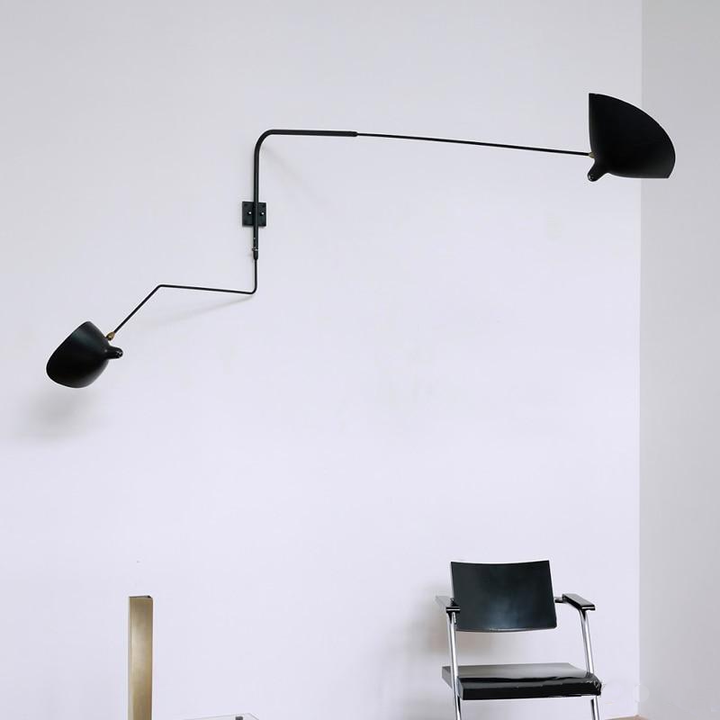 Industrial Iron Wall Sconce 5