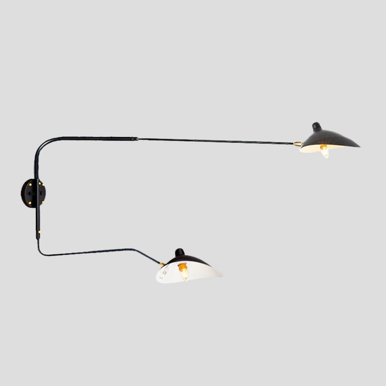 Industrial Iron Wall Sconce 6