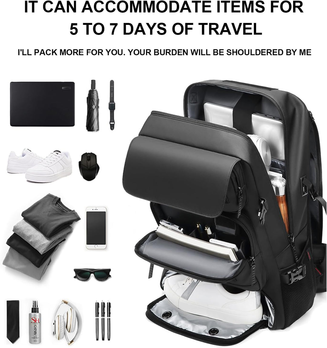 Minimal Waterproof Travel Backpack 3