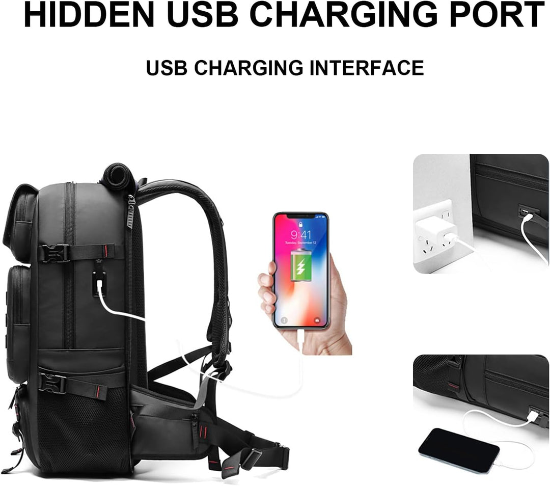 Minimal Waterproof Travel Backpack 4
