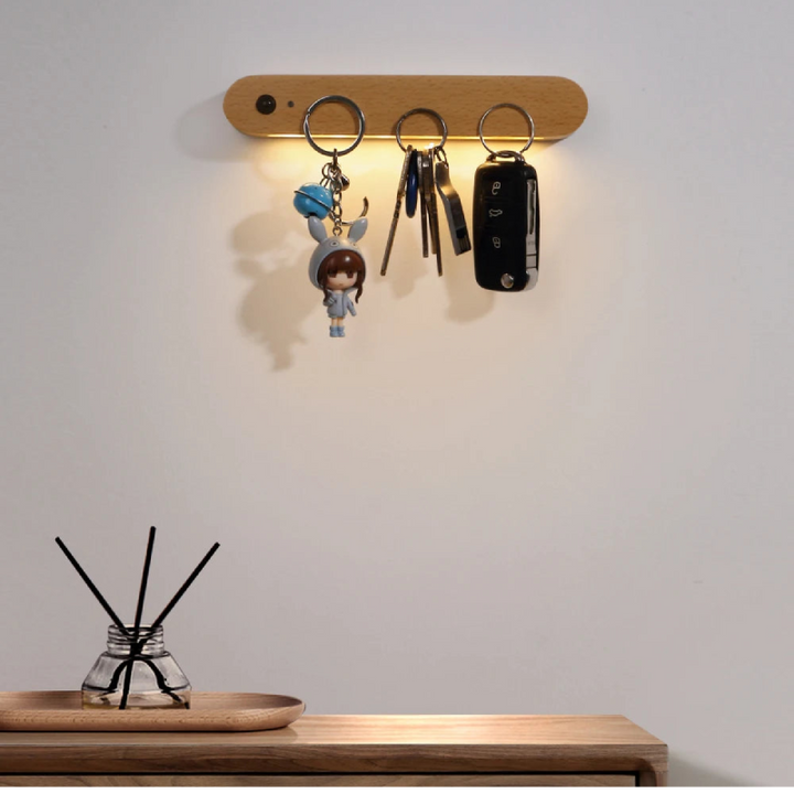 Minimal Wooden Key Holder for Wall 1