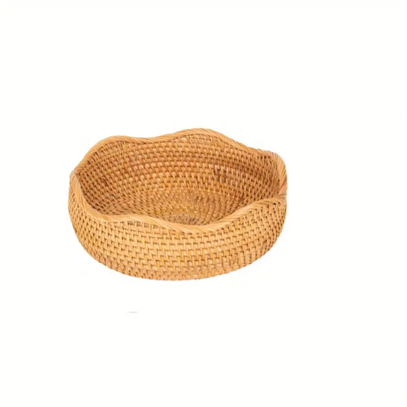 Natural Bamboo Fruit Basket Holder 0