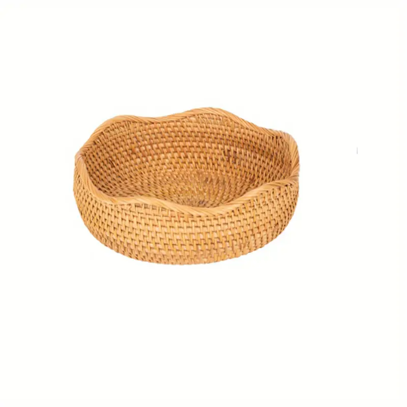 Natural Bamboo Fruit Basket Holder 5