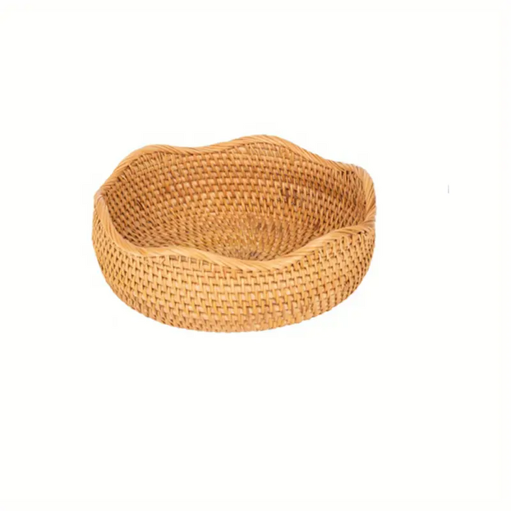 Natural Bamboo Fruit Basket Holder 5