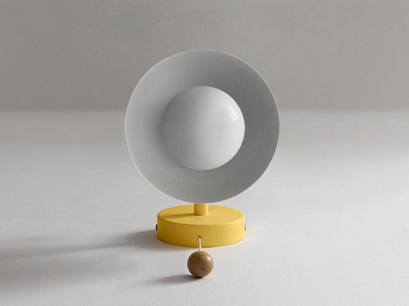 Nordic Wood Globe Wall Sconce 9