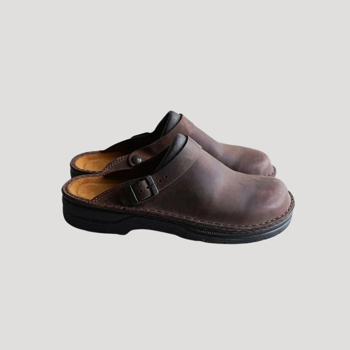 Relaxed Leather Clogs for Women 0