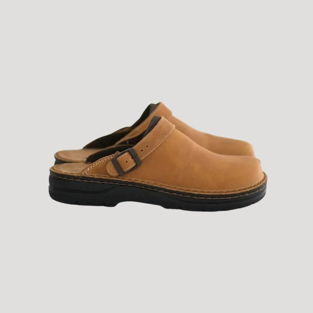Relaxed Leather Clogs for Women 2