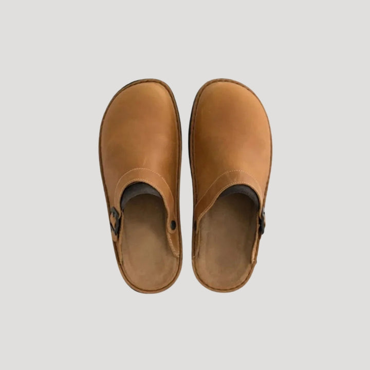 Relaxed Leather Clogs for Women 3